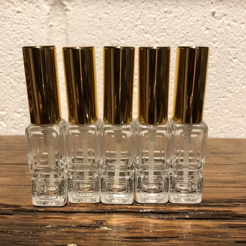 Refillable Glass Travel Size Atomizer DIY Sprays